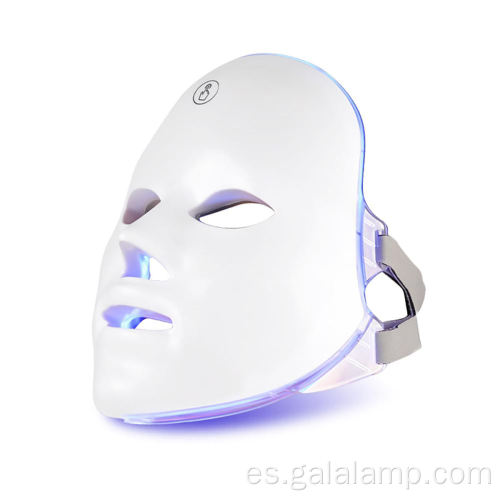 7 Lámpara de máscara facial LED colorida